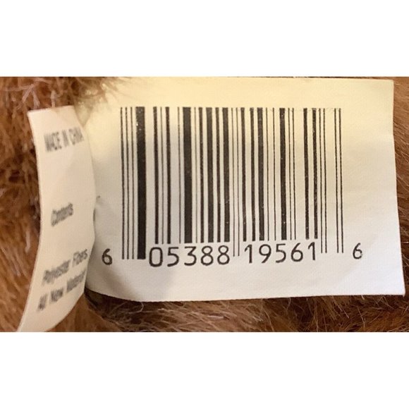 Walmart Plush Dark Brown Teddy Bear Stuffed Animal Soft Toy - Picture 10 of 10